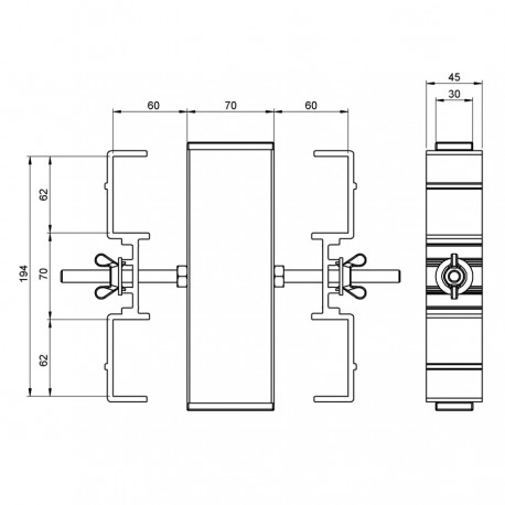 ALUSTAGE SCD 09 poodiumite 4-ne jalaklamber