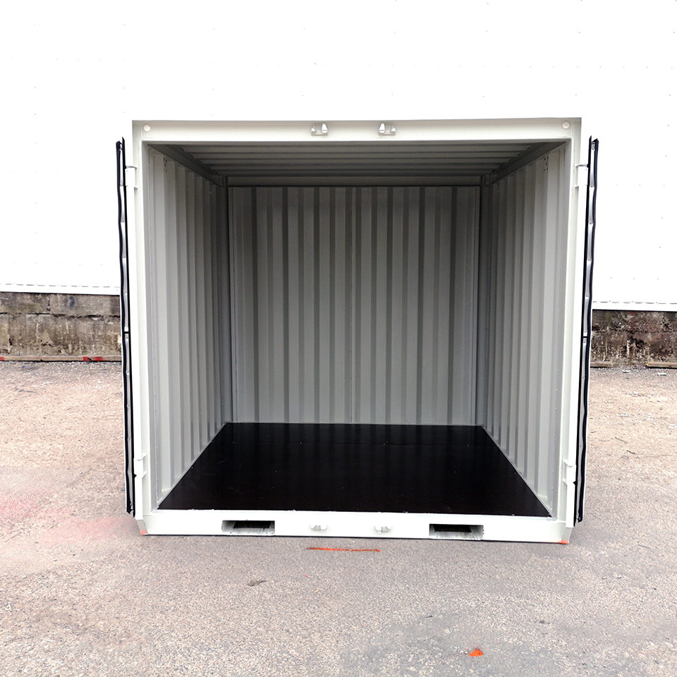 Varastokontti 6´ ft 1,98 x 1,95m