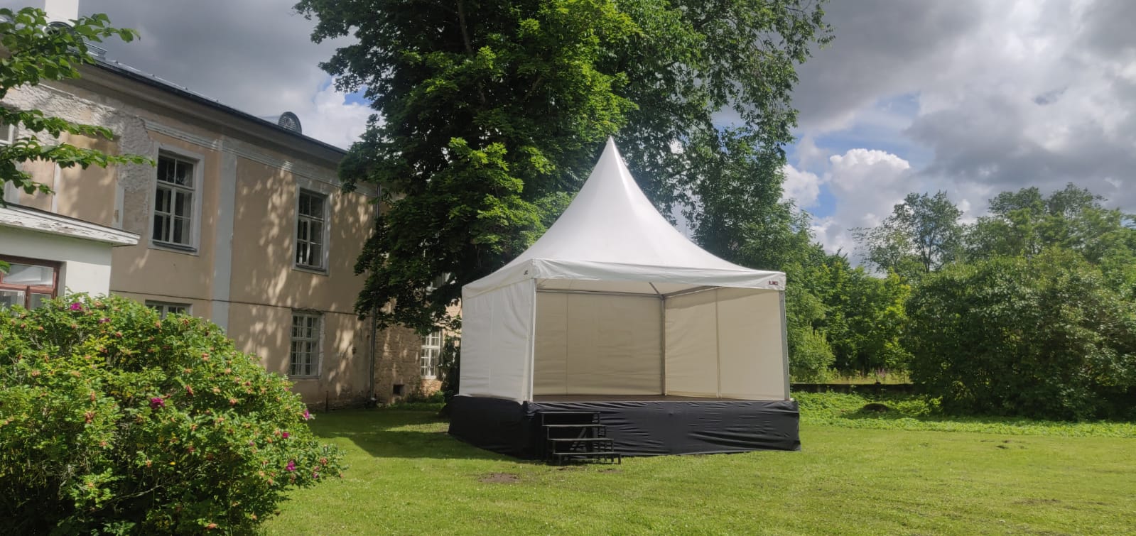 Pagoda komplektne telk 5x5m