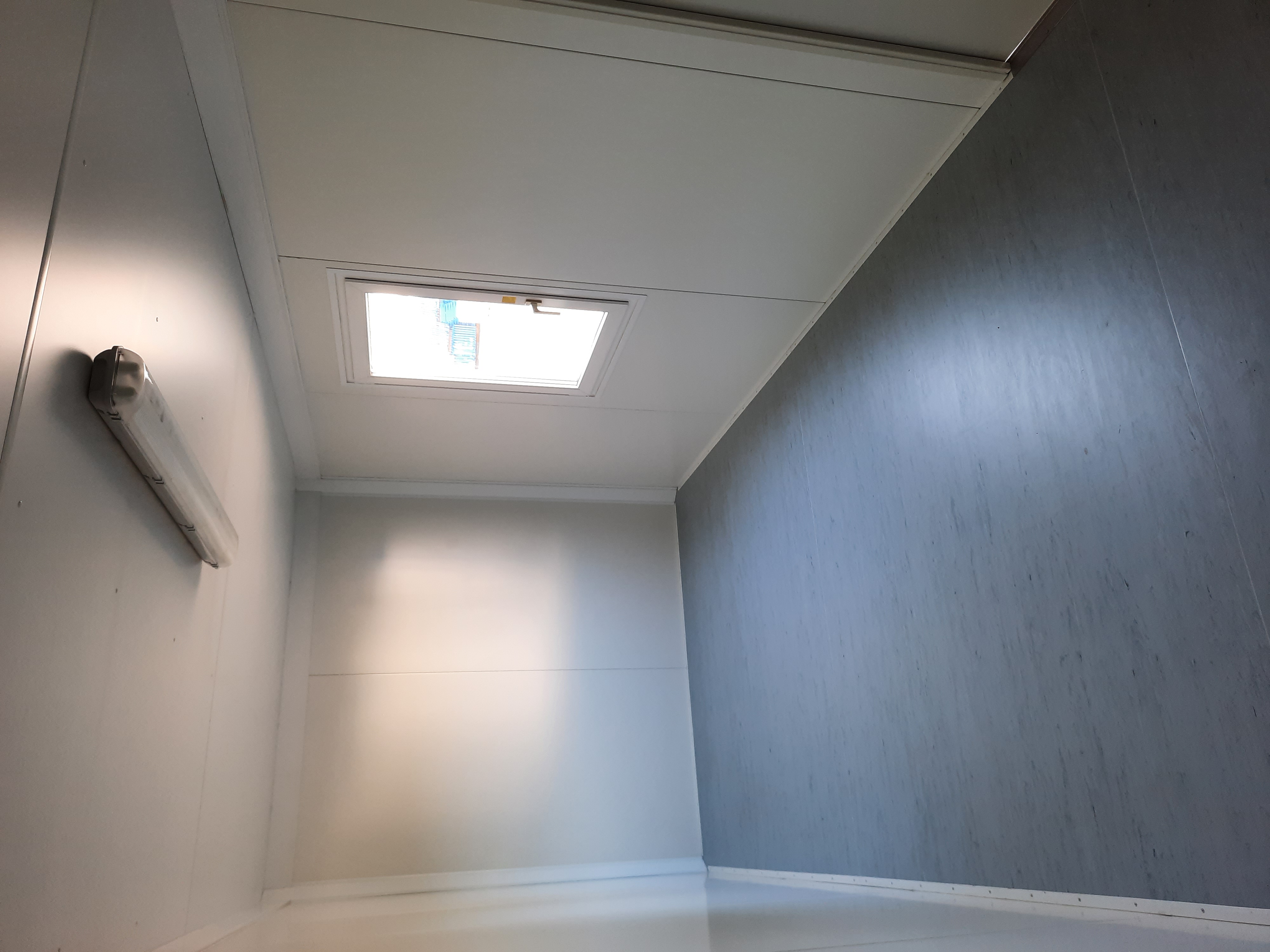 Containex BASIC soojak 2.4 x 6m, helehall RAL 7035