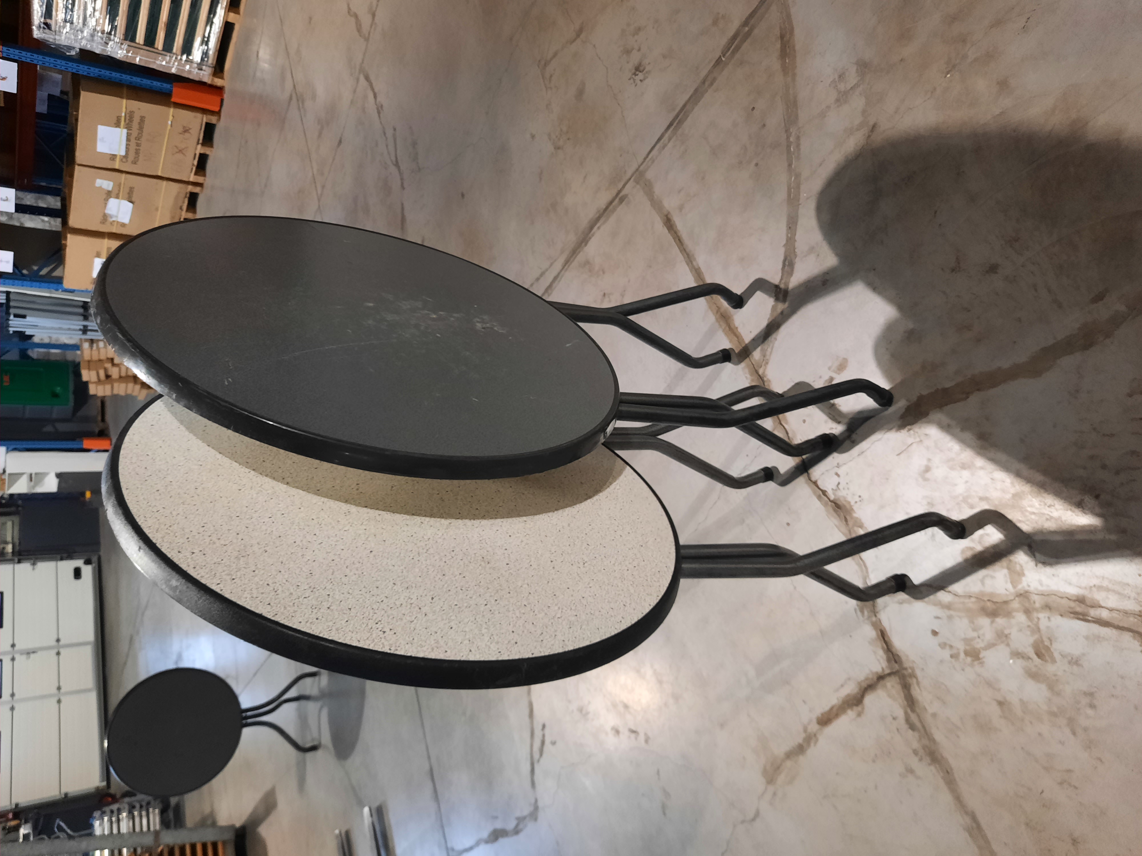 Used folding high table 85cm x h-110cm