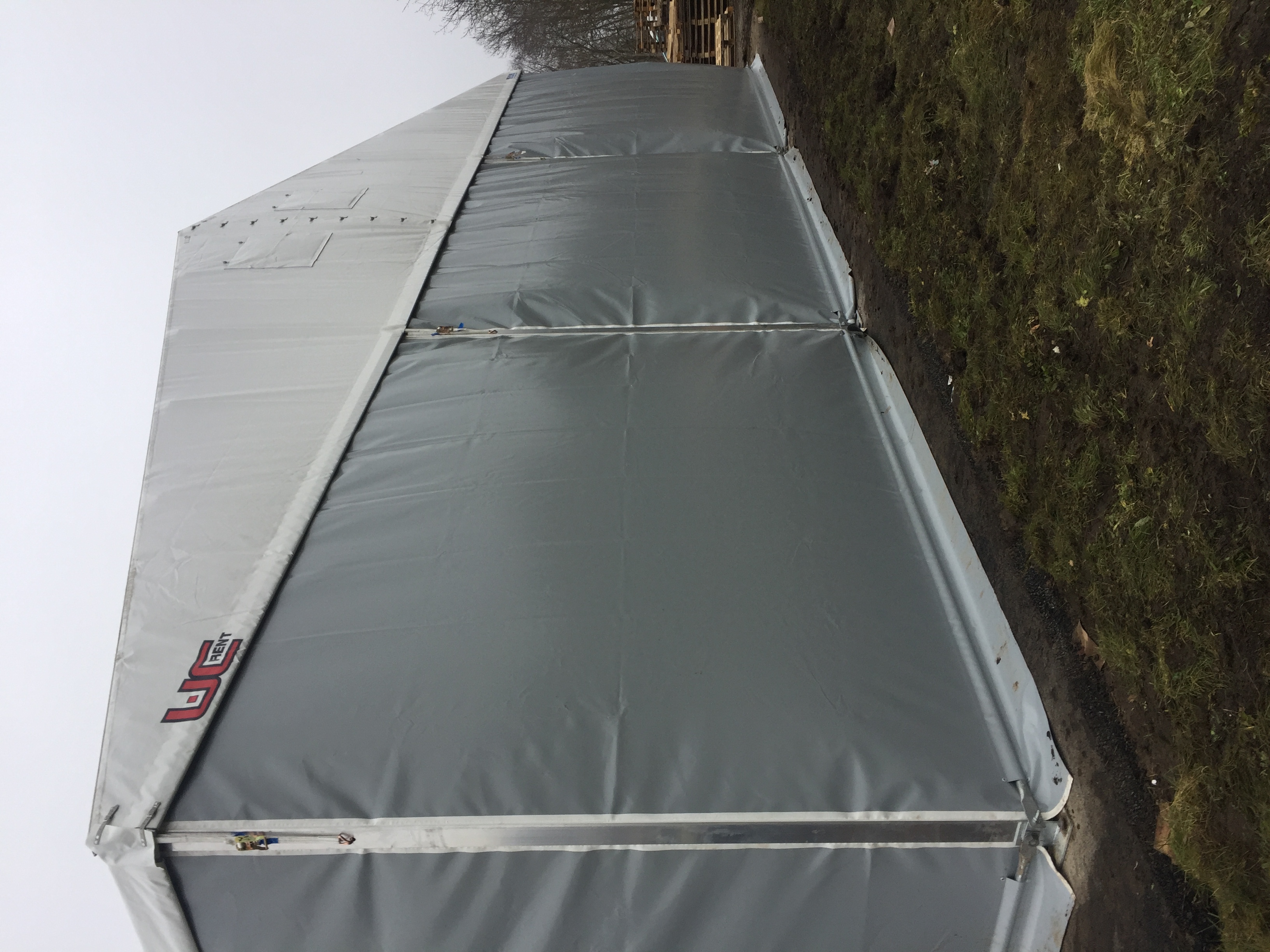 PVC hall 15m x 20m x h-4m - koos paigaldusega - järeltellitav!
