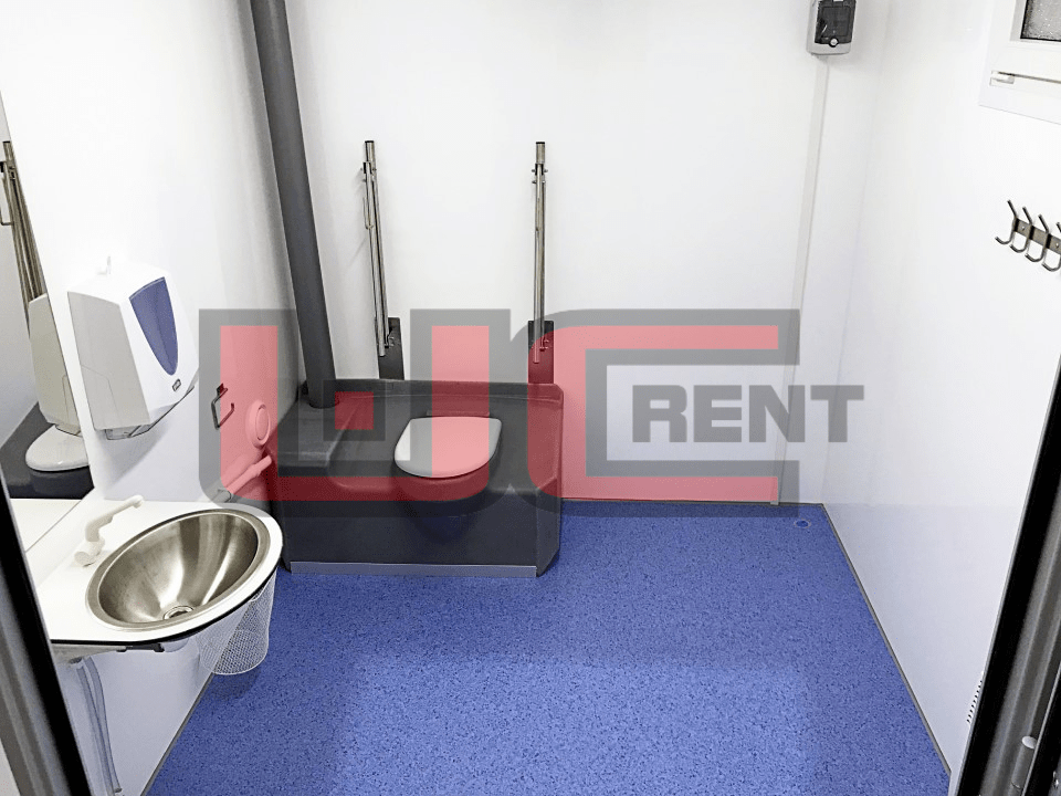 Soojustatud 1 kohaline inva WC soojak, kogumispaagiga 220L - järeltellitav