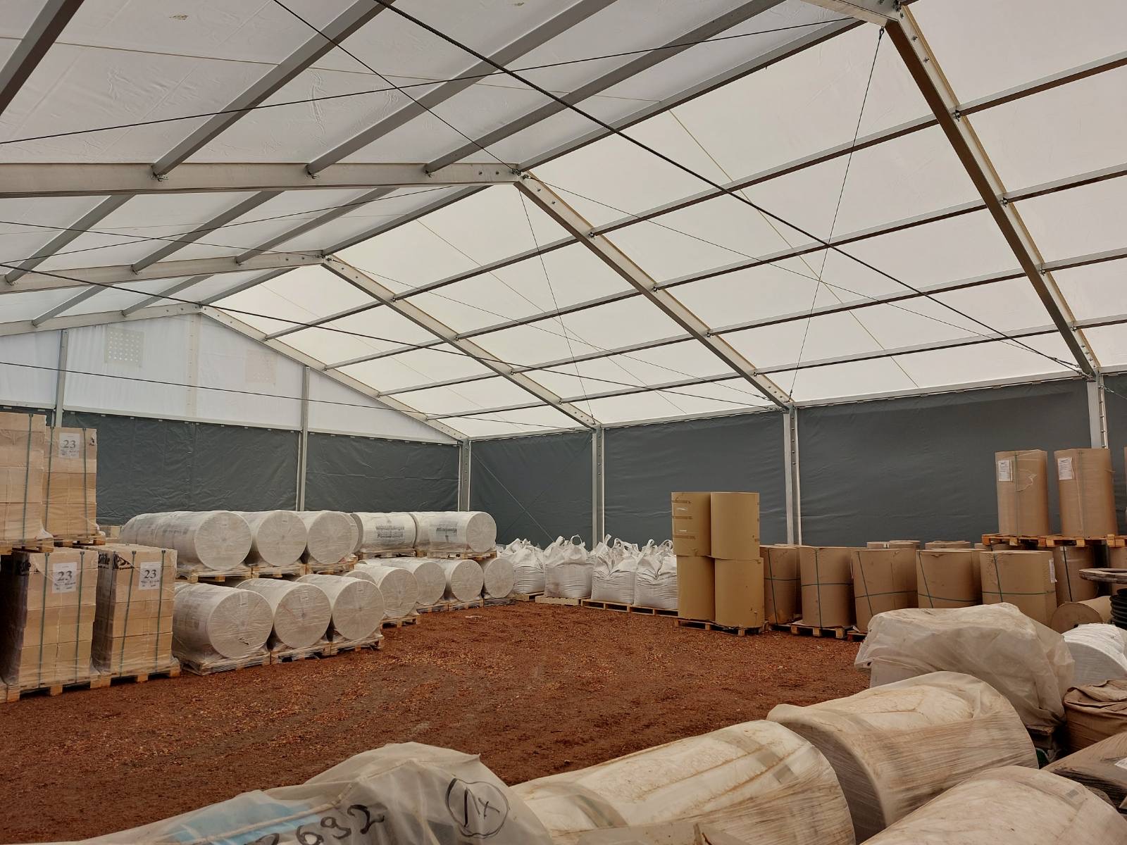 PVC hall 15x20x4m - järeltellitav!