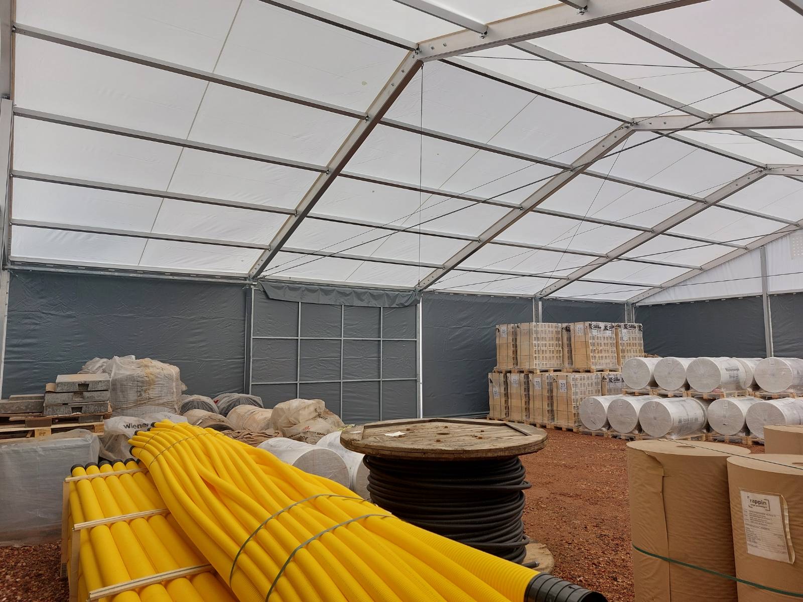 PVC hall 15x20x4m - järeltellitav!
