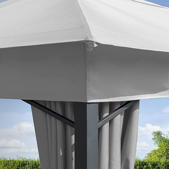 Aiapaviljon Sunset Classic 3x3m, PU 180g/m2, helehall