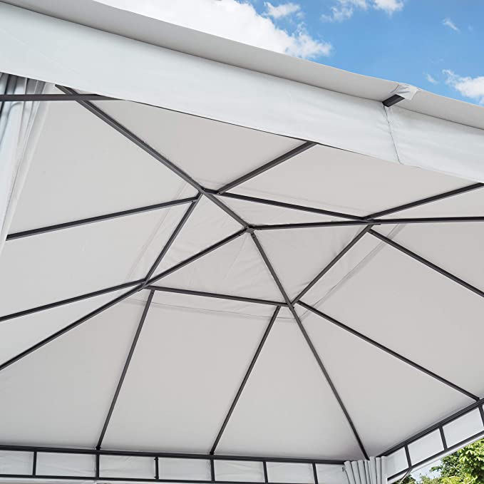 Aiapaviljon Sunset Premium 4x4m, PU 220g/m2, hall