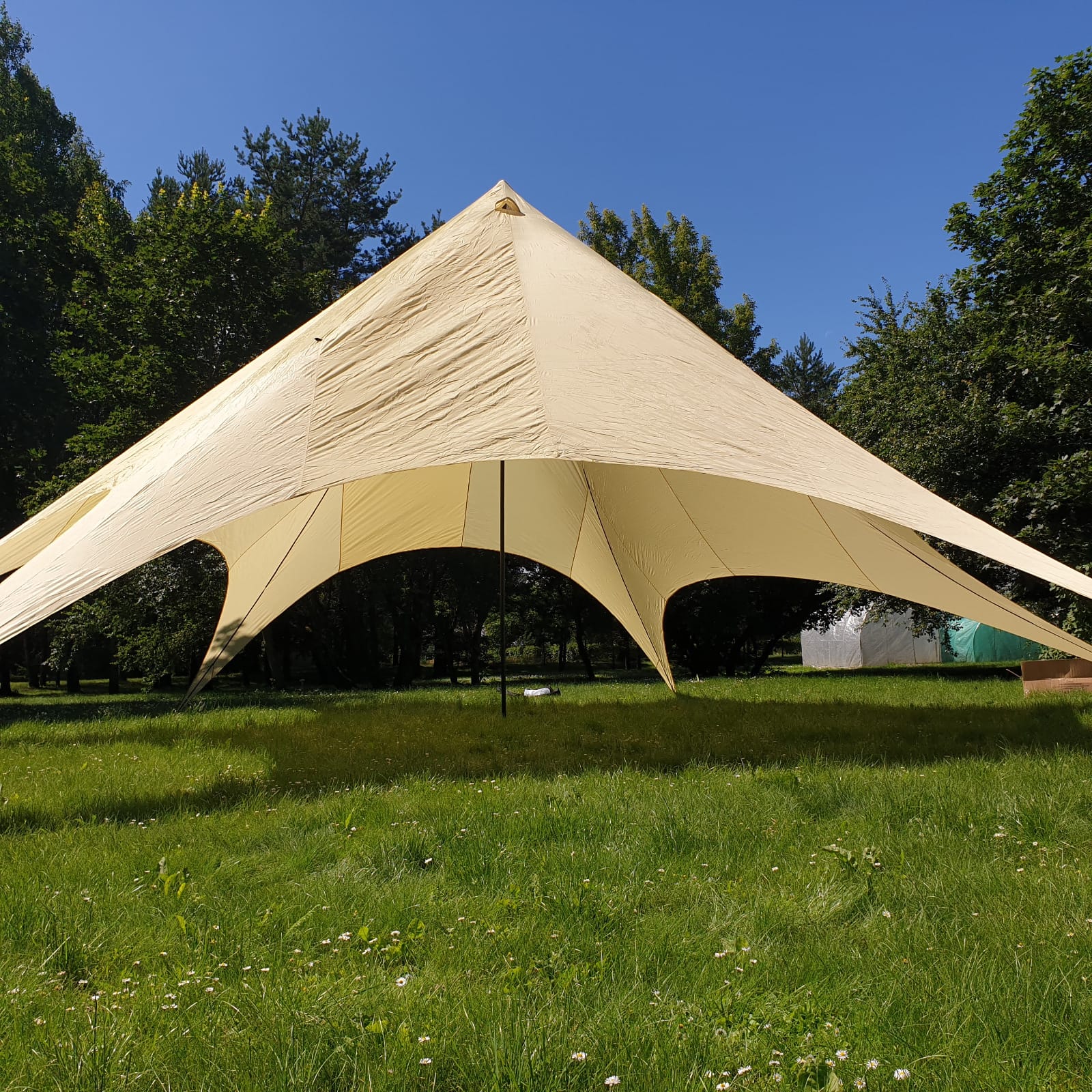 Party tent Star 14m, beige