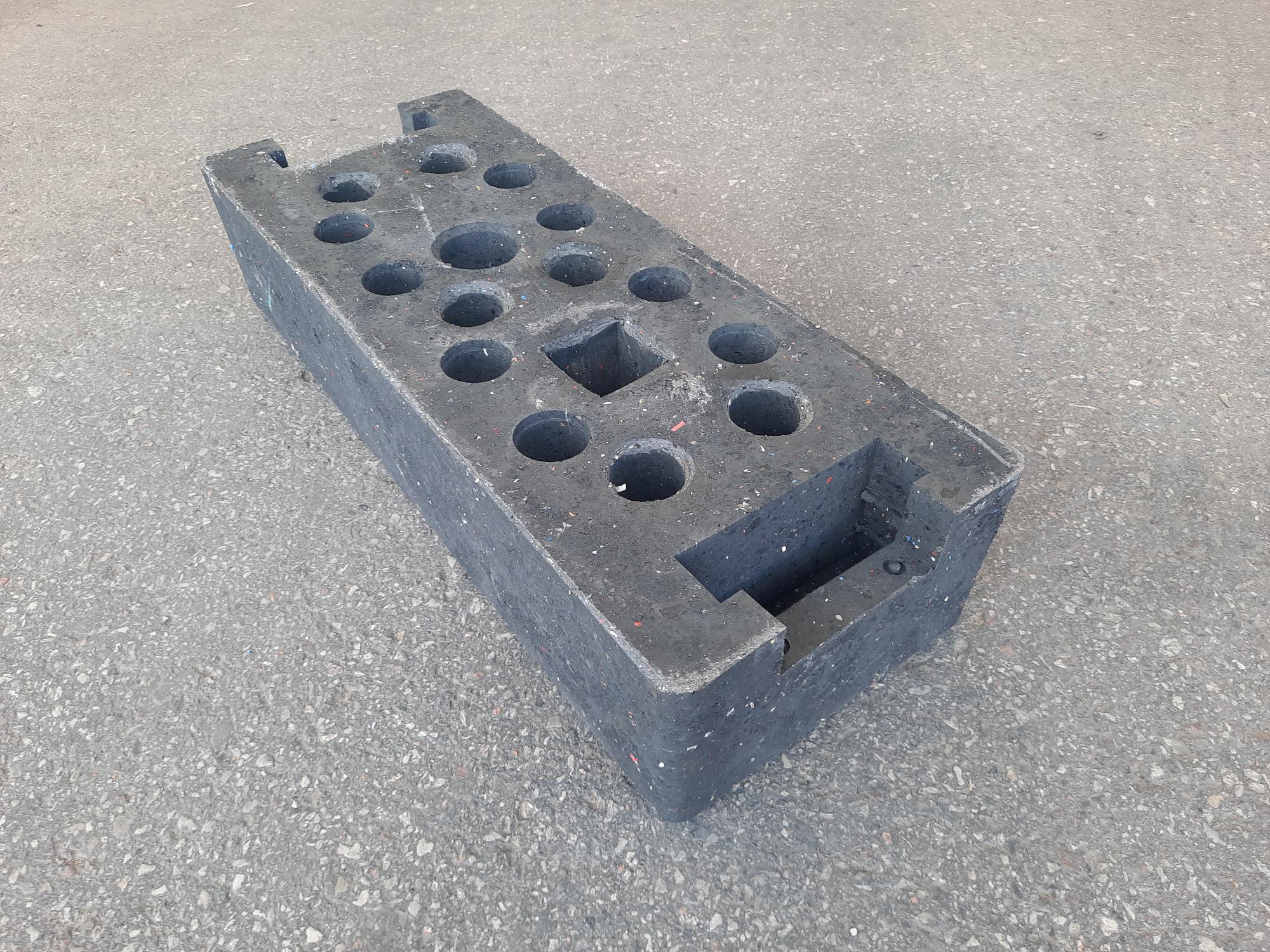 Piirdeaia plastkivi PVC 25kg