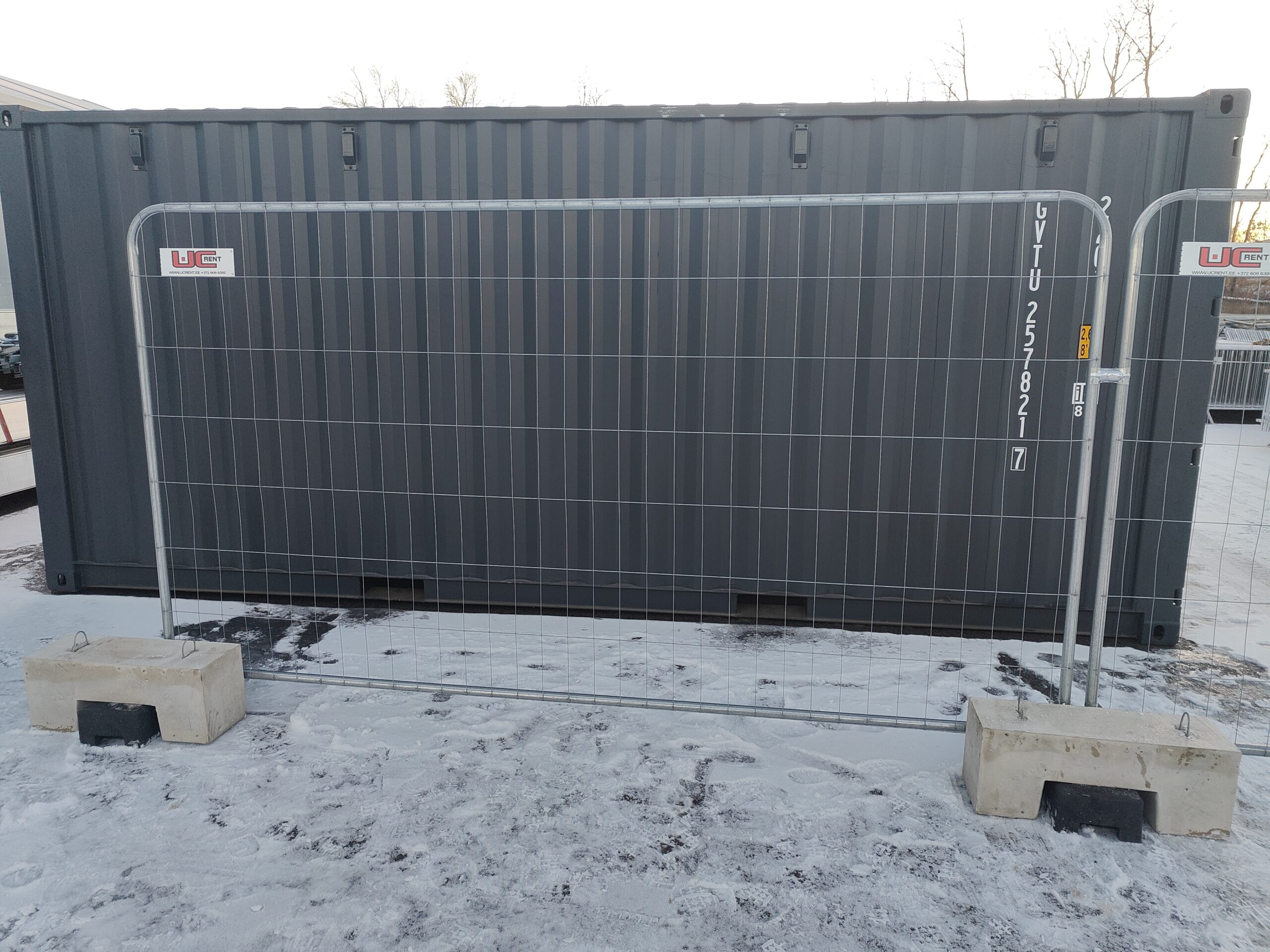 Fence stone ballast 125kg
