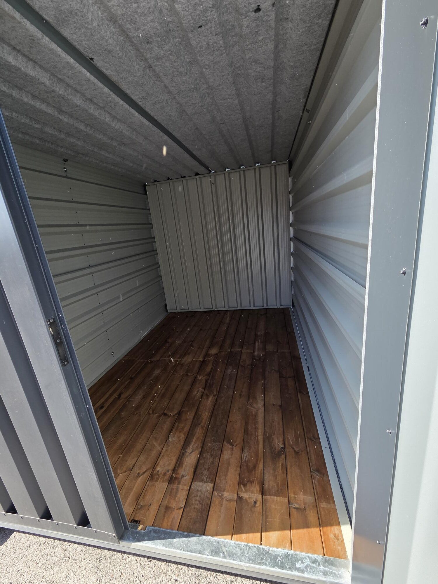 Tööriista- ja aiakonteiner 3m, tumehall RAL7016