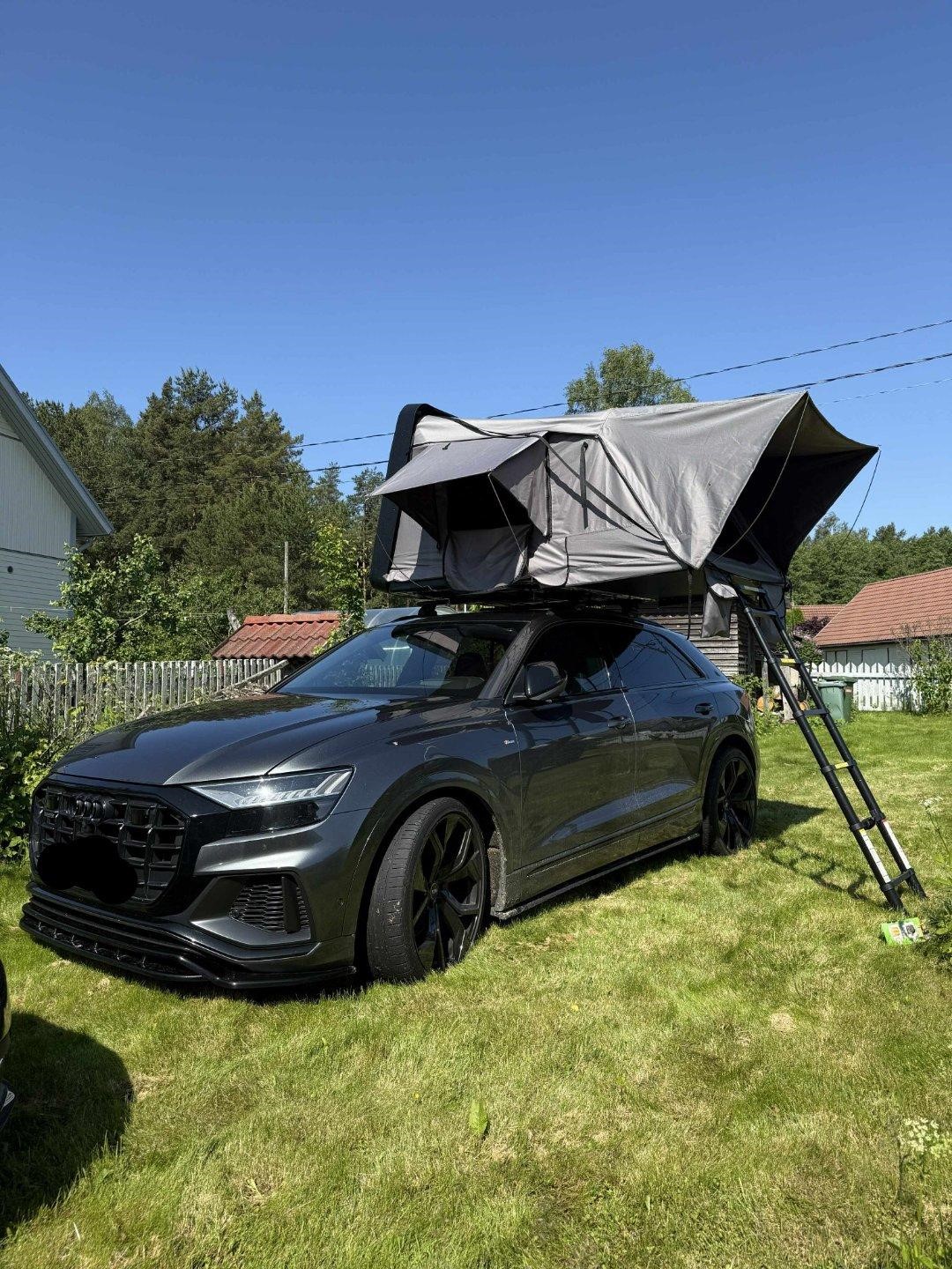 Auto katusetelk 210 x 160cm, must või valge