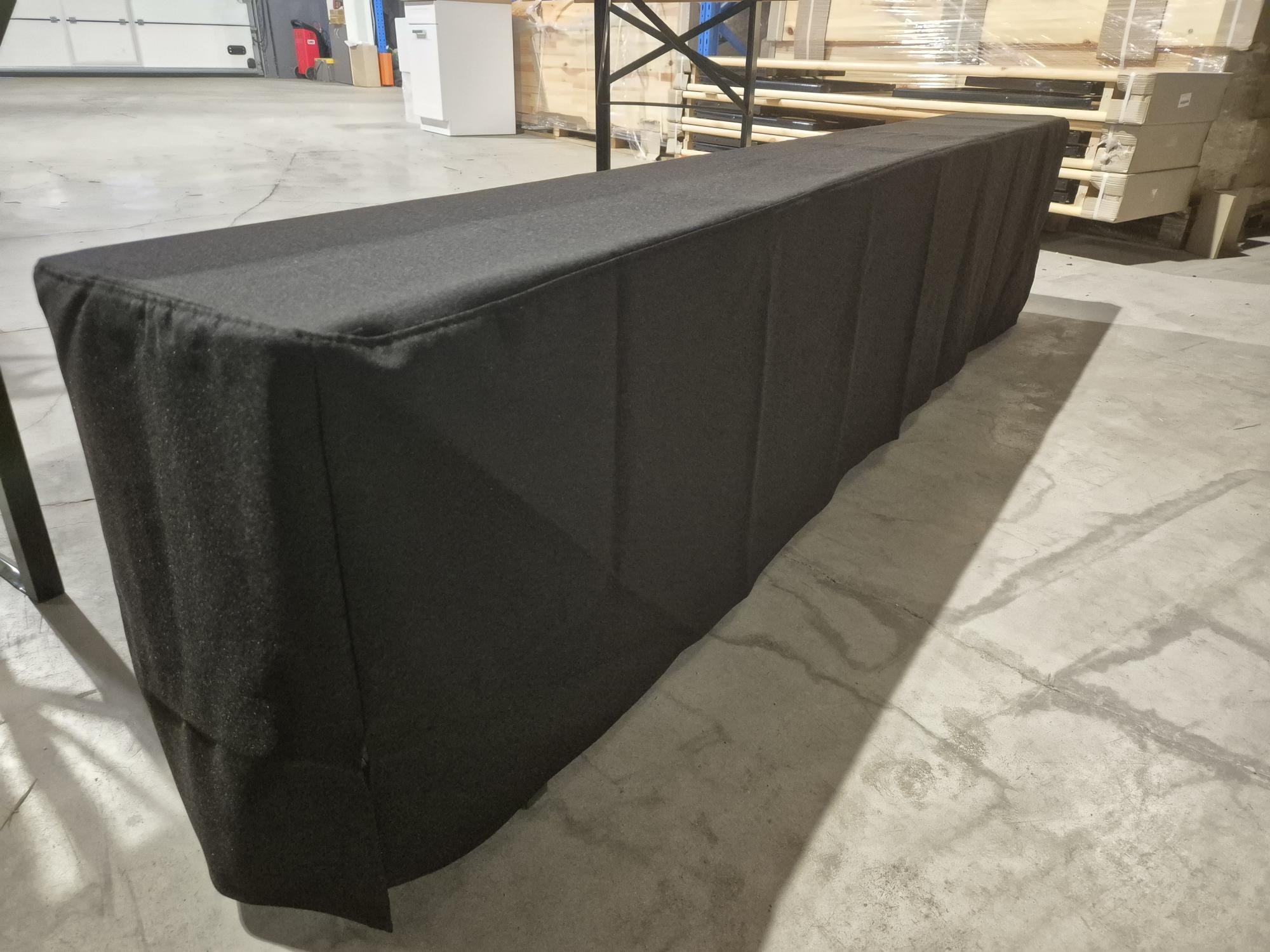 Kasutatud õllemööbli pingi kate 220x27, must